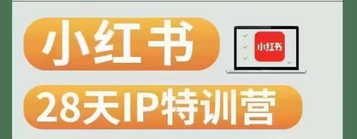 28天小红书博主IP特训营（第3期）实战经验，快速涨粉，迅速变现网赚项目-副业赚钱-互联网创业-资源整合1668网赚